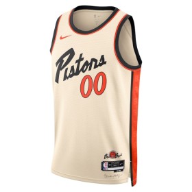 Dres Detroit Pistons Prilagođeni Nike 2024-25 City Edition Bijela Swingman